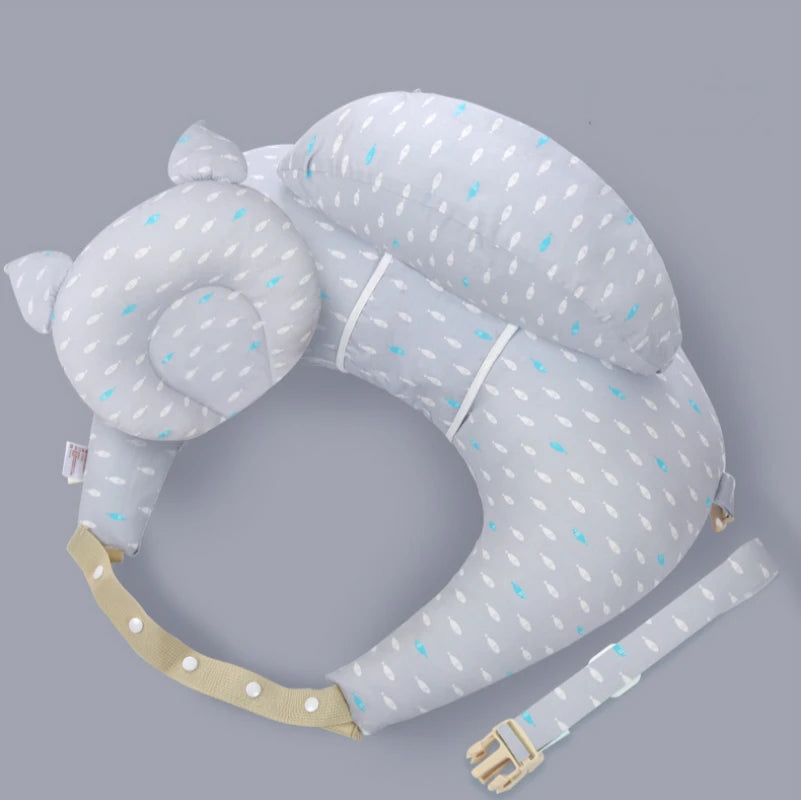 Multifunction Nursing Pillow with Shoulder Strap  