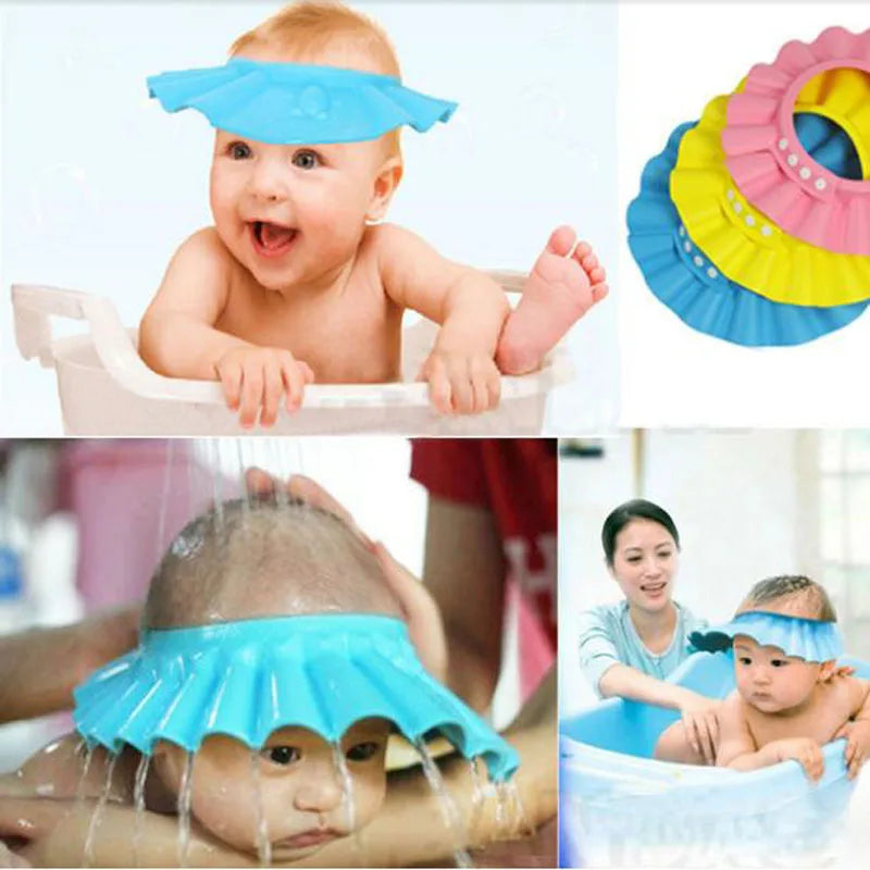 Adjustable Baby Shampoo Cap  