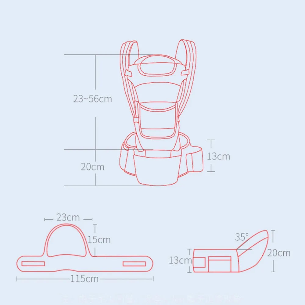 Newborn Ergonomic Baby Carrier  