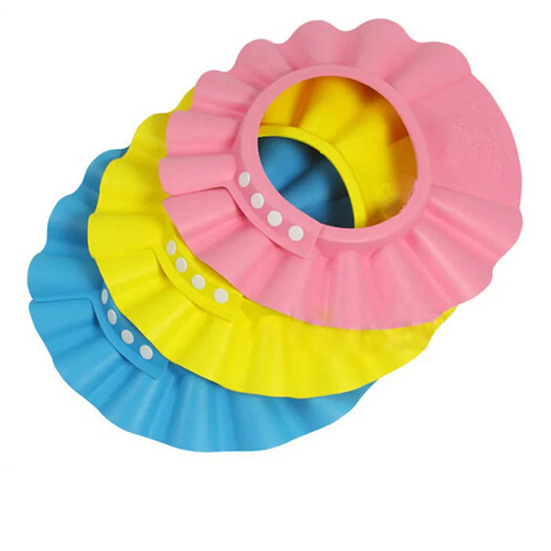 Adjustable Baby Shampoo Cap  