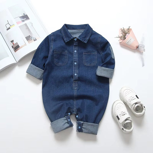 Denim Baby Rompers 